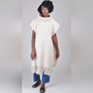 Ulla Johnson Monica Runway Tunic Sweater Poncho